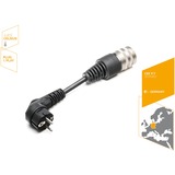 Juice Technology Adattatore di sicurezza JUICE CONNECTOR, CEE 7/7 EU CELSIUS Nero