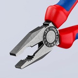 KNIPEX KP-0302180 Pinze, Pinze universali blu, Blu/Rosso, 18 cm, 254 g
