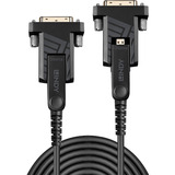 Lindy Cavo ibrido in fibra ottica Micro-HDMI 18G 20m Nero