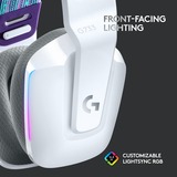 Logitech G733 Cuffia Padiglione auricolare Bianco, Cuffia da gioco bianco, Cuffia, Padiglione auricolare, Giocare, Bianco, Stereofonico, Manopola
