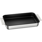Neff Z9401FF0 teglia da forno Rettangolare Metallo, Padella accaio/Nero, Rettangolare, Metallo, Acciaio inox
