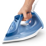 Philips Serie 3000 Ferro da stiro a vapore DST3031/20 blu/Bianco, Ferro a vapore, Piastra in Ceramica, 1,9 m, 180 g/min, Blu, 40 g/min