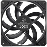 SilverStone Air Slimmer 140, Ventola Nero