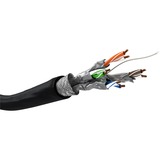 goobay Cavo di rete esterno Cat.7 S/FTP (PiMF) Nero