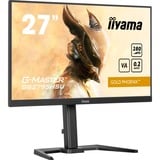 iiyama GB2795HSU-B1 Monitor PC 68,6 cm (27") 1920 x 1080 Pixel Full HD LED Nero, Monitor di gioco Nero (opaco), 68,6 cm (27"), 1920 x 1080 Pixel, Full HD, LED, 0,2 ms, Nero