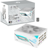 ASUS ROG Thor 1200W Platinum III White Edition (ROG Equalizer), Alimentatore PC Nero, 1200 W, 100 - 240 V, Attivo, 125 W, 1200 W, 125 W
