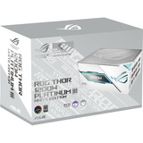 ASUS ROG Thor 1200W Platinum III White Edition (ROG Equalizer), Alimentatore PC Nero, 1200 W, 100 - 240 V, Attivo, 125 W, 1200 W, 125 W