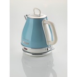 Ariete 2868 Bollitore Elettrico Vintage 1 Litro - Infusi, Tè e Tisane - Autospegnimento - Acciaio Inox - 1 Litro - 1600 Watt - Celeste celeste, Tè e Tisane - Autospegnimento - Acciaio Inox - 1 Litro - 1600 Watt - Celeste, 1 L, 1630 W, Azzurro, Metallo, Senza filo, Filtro