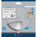 Bosch 2 608 641 195 lama circolare 13 cm 1 pezzo(i), Lama per sega Multi, 13 cm, 2 cm, 1,4 mm, 2 mm, HLTCG