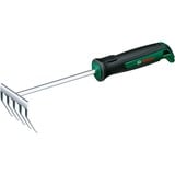 Rastrello a mano da giardino, acciaio inossidabile