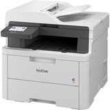 Brother MFC-L3740CDWE stampante multifunzione LED A4 600 x 2400 DPI 18 ppm Wi-Fi grigio chiaro, LED, Stampa a colori, 600 x 2400 DPI, A4, Stampa diretta, Nero, Bianco
