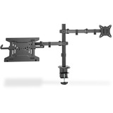 Digitus Supporto singolo per monitor e supporto per notebook, Base per monitor Nero (opaco)