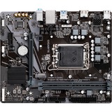 GIGABYTE H610M K DDR4 Scheda madre - Supporta processori Intel Core 14th Gen CPUs, 3+1+1 Phases Hybrid Power Design, up to 3200MHz DDR4, 1xPCIe 3.0 M.2, GbE LAN, USB 3.2 Gen 1 3+1+1 Phases Hybrid Power Design, up to 3200MHz DDR4, 1xPCIe 3.0 M.2, GbE LAN, USB 3.2 Gen 1, Intel, LGA 1700, Intel® Celeron®, Intel® Core™ i3, Intel® Core™ i7, Intel® Core™ i9, Intel® Pentium® Gold, DDR4-SDRAM, 64 GB, DIMM