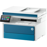 HP LaserJet Pro MFP 4113fdng, Stampante multifunzione grigio/Blu, Laser, 1200 x 1200 DPI, A4, 45 ppm, Stampa fronte/retro, Bianco, Blu