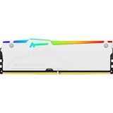 Kingston FURY FURY Beast 64 GB 5600 MT/s DDR5 CL36 DIMM (Kit da 2 moduli) White RGB EXPO, Memoria bianco, 64 GB, 2 x 32 GB, DDR5, 288-pin DIMM