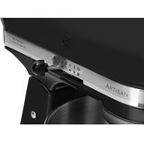 KitchenAid 5KSM125EBM robot da cucina 300 W 4,8 L Nero Nero (opaco), 4,8 L, Nero, Matte black, 220 Giri/min, 58 Giri/min, 220 Giri/min