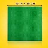 LEGO Classic Base verde, Giochi di costruzione verde, Set da costruzione, 4 anno/i, Plastica, 1 pz, 111 g