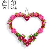 LEGO Iconic 40638 Cuore Ornamento Giocattolo, Kit Arti e Mestieri da Esposizione con Fiori, Foglie e Cuoricini, Regalo per Bambini 9+, Giochi di costruzione Kit Arti e Mestieri da Esposizione con Fiori, Foglie e Cuoricini, Regalo per Bambini 9+, Set da costruzione, 9 anno/i, Plastica, 254 pz, 188 g