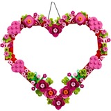 LEGO Iconic 40638 Cuore Ornamento Giocattolo, Kit Arti e Mestieri da Esposizione con Fiori, Foglie e Cuoricini, Regalo per Bambini 9+, Giochi di costruzione Kit Arti e Mestieri da Esposizione con Fiori, Foglie e Cuoricini, Regalo per Bambini 9+, Set da costruzione, 9 anno/i, Plastica, 254 pz, 188 g