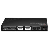 Lindy 38313 interruttore a matrice Commutatore a matrice AV 6,2 W, Switch HDMI Nero, Commutatore a matrice AV, 7680 x 4320 Pixel, 40 Gbit/s, LPCM, Nero, Metallo