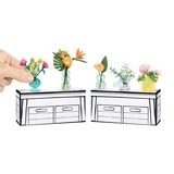 MGA Entertainment Make It Mini Botanicals, Bricolage Miniverse Make It Mini Botanicals, 8 anno/i, Multicolore, Plastica