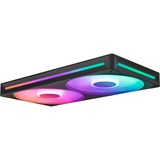 NZXT F280 RGB CORE, Ventola Nero