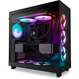 NZXT F280 RGB CORE, Ventola Nero