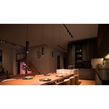 Philips Hue Perifo kit con 3 lampade a sospensione, Lampada Nero, Philips Hue White and Color ambiance Perifo kit con 3 lampade a sospensione, Luce a sospensione intelligente, Bluetooth/Zigbee, Nero, LED, Metallo, Sintetico, Lampadina/e non sostituibile/i