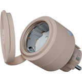 Shelly Wave Outdoor Plug S LR, Presa beige