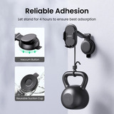 UGREEN 20473 supporto per personal communication Supporto passivo Telefono cellulare/smartphone Nero Nero, Telefono cellulare/smartphone, Supporto passivo, Auto, Nero