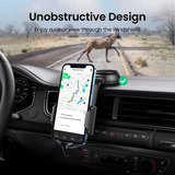 UGREEN 20473 supporto per personal communication Supporto passivo Telefono cellulare/smartphone Nero Nero, Telefono cellulare/smartphone, Supporto passivo, Auto, Nero