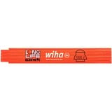 Wiha Metro pieghevole per elettricista Longlife, 2 metri, Benchmark arancione 