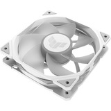 ASUS TUF GAMING TR120 ARGB REVERSE 1-pack White Case per computer Raffreddatore d'aria 12 cm Bianco, Ventola bianco/trasparente, Raffreddatore d'aria, 12 cm, 2000 Giri/min, Bianco