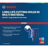 Bosch 2 608 900 421 sega per trapano 1 pz, Sega a tazza Singolo, Trapano, Mattone, Plastica, Piastrelle morbide in ceramica, Acciaio inox, Legno, Blu, 6 cm, 2,5 cm