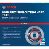 Bosch Expert HardCeramic X-LOCK lama circolare 12,5 cm 1 pz Piastrella, 12,5 cm, 2,22 cm, 1,4 mm, Bosch, 1 pz
