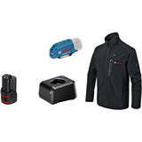 Bosch GHJ 12+18V XA 2XL PROFESSIONAL, Abbigliamento da lavoro Nero, Maschio, Adulto, 1 tasche, Allacciatura a zip, Poliestere, Spandex, Nero