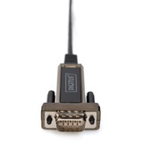 Digitus Adattatore seriale USB tipo C™, Cavo Nero, Nero, 1 m, DB-9, Maschio, Maschio, Cina