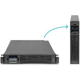 Digitus DN-170093 OnLine, UPS Nero