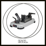 EINHELL Power X-Change Akku-Bandsäge TE-MB 18/127 U Li-Solo, 18Volt, Sega a nastro rosso/Nero