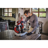 EINHELL Power X-Change Akku-Bandsäge TE-MB 18/127 U Li-Solo, 18Volt, Sega a nastro rosso/Nero