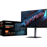 GIGABYTE MO27Q2A Monitor da gioco OLED 2K QHD 27" - 2560 x 1440, 280Hz, 0,03ms, 250 cd/m², FreeSync Premium Pro, DisplayHDR True Black 400, HDMI 2.1, DisplayPort 1.4, Monitor di gioco Nero/grigio, 280Hz, 0,03ms, 250 cd/m², FreeSync Premium Pro, DisplayHDR True Black 400, HDMI 2.1, DisplayPort 1.4, 68,6 cm (27"), 2560 x 1440 Pixel, Quad HD, QD-OLED, 0,03 ms, Nero