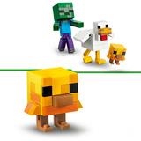 LEGO Minecraft Cavaliere dei Polli, Giochi di costruzione 