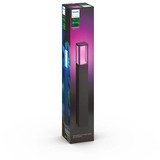 Philips Hue Hue White & Color Ambiance Impress Lampada da sentiero, Luce LED Nero