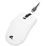 Sharkoon FIREGLIDER One, Mouse da gioco bianco
