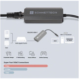 Sonnet Solo5G USB-C a Ethernet 5Gb, Scheda di rete Nero