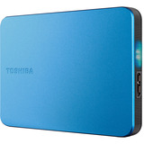 Toshiba Canvio Flex 2TB, Hard-disk blu lucido