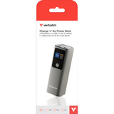 Verbatim 32269 batteria portatile Ioni di Litio 27000 mAh Grigio, Powerbank  grigio, 27000 mAh, Ioni di Litio, Power Delivery 3.1, Quick Charge 3.0, 3,7 V, 183 W, Grigio