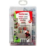 fischer Profi-Box DuoPower / DuoTec + viti, Tassello grigio chiaro/Rosso