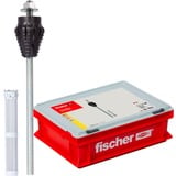 fischer Sistema di montaggio distanziatore Thermax 12/110 M12 HWK, Tassello Nero/grigio