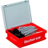 fischer Sistema di montaggio distanziatore Thermax 12/110 M12 HWK, Tassello Nero/grigio